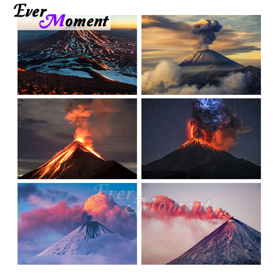 Volcano Kit Eruption - Ever Moment домашний декор живописный вулкан