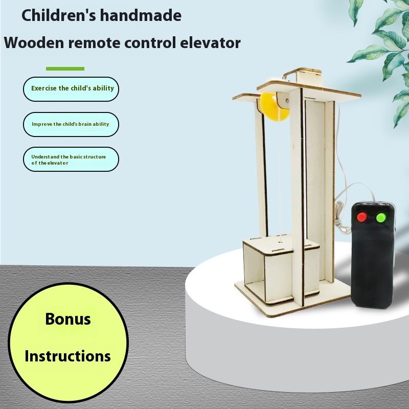 Science Diy Model - DIY модель лифта, обучающая строительная игрушка