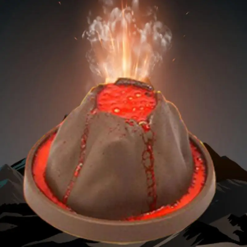 Volcano Kit Eruption - Изучение науки, игрушки, изучение химии, вулканическое