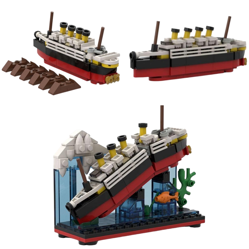 Science Olympiad - Титаник перерыв в половине с футляром,