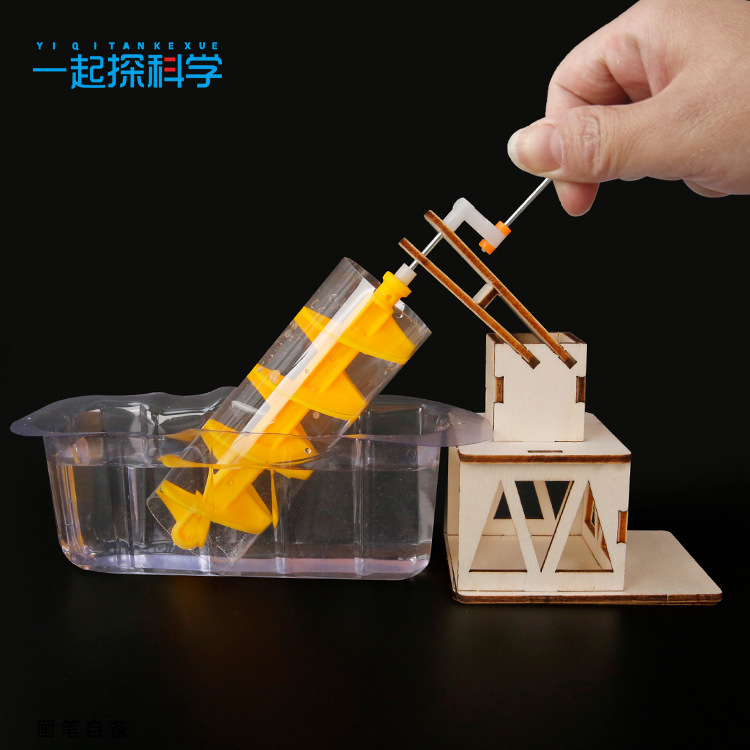 Science Project Kit - Научный эксперимент: Водяное колесо Архимеда. Детский