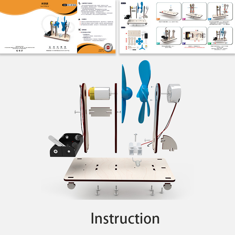 Модель генератора с ветроприво – обзор и цена Science Project Kit