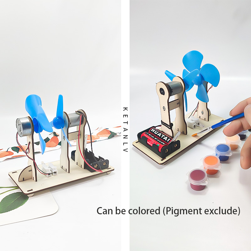 Модель генератора с ветроприво – обзор и цена Science Project Kit