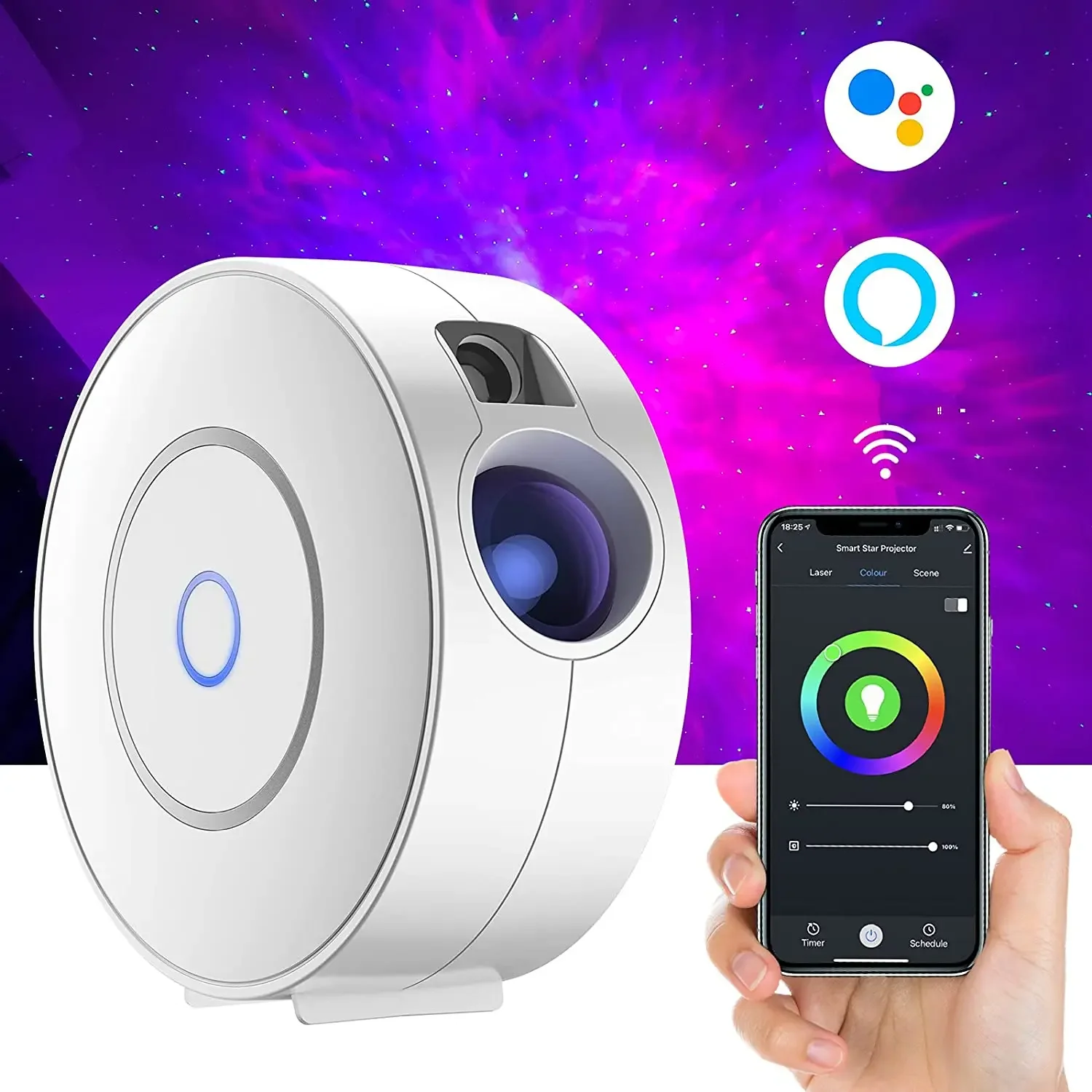 Tuya Wi-Fi интеллектуальный пр – обзор и цена Planetarium Projector Home