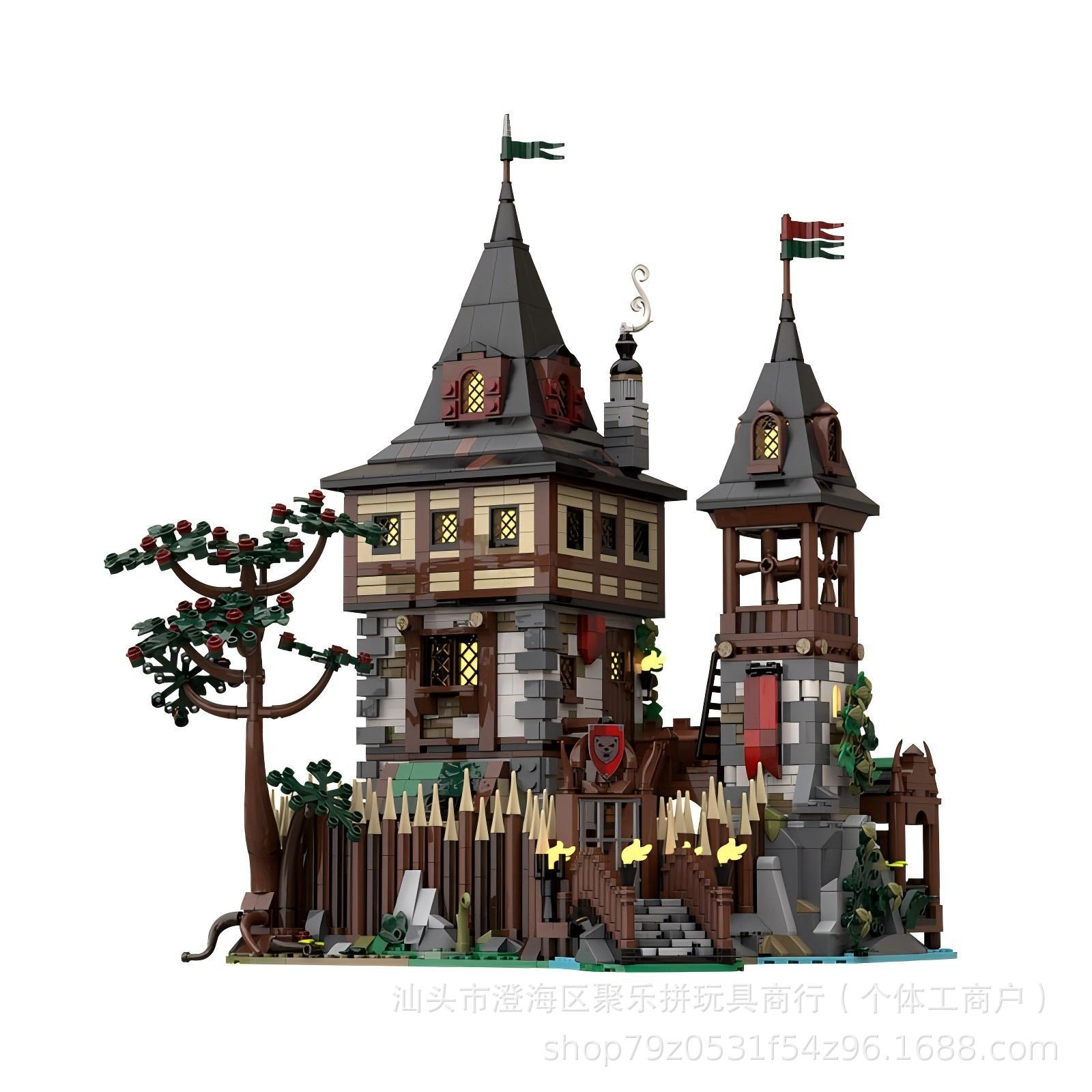 MOC Bear King Castle Мозаика С – обзор и цена Hobby Is Science