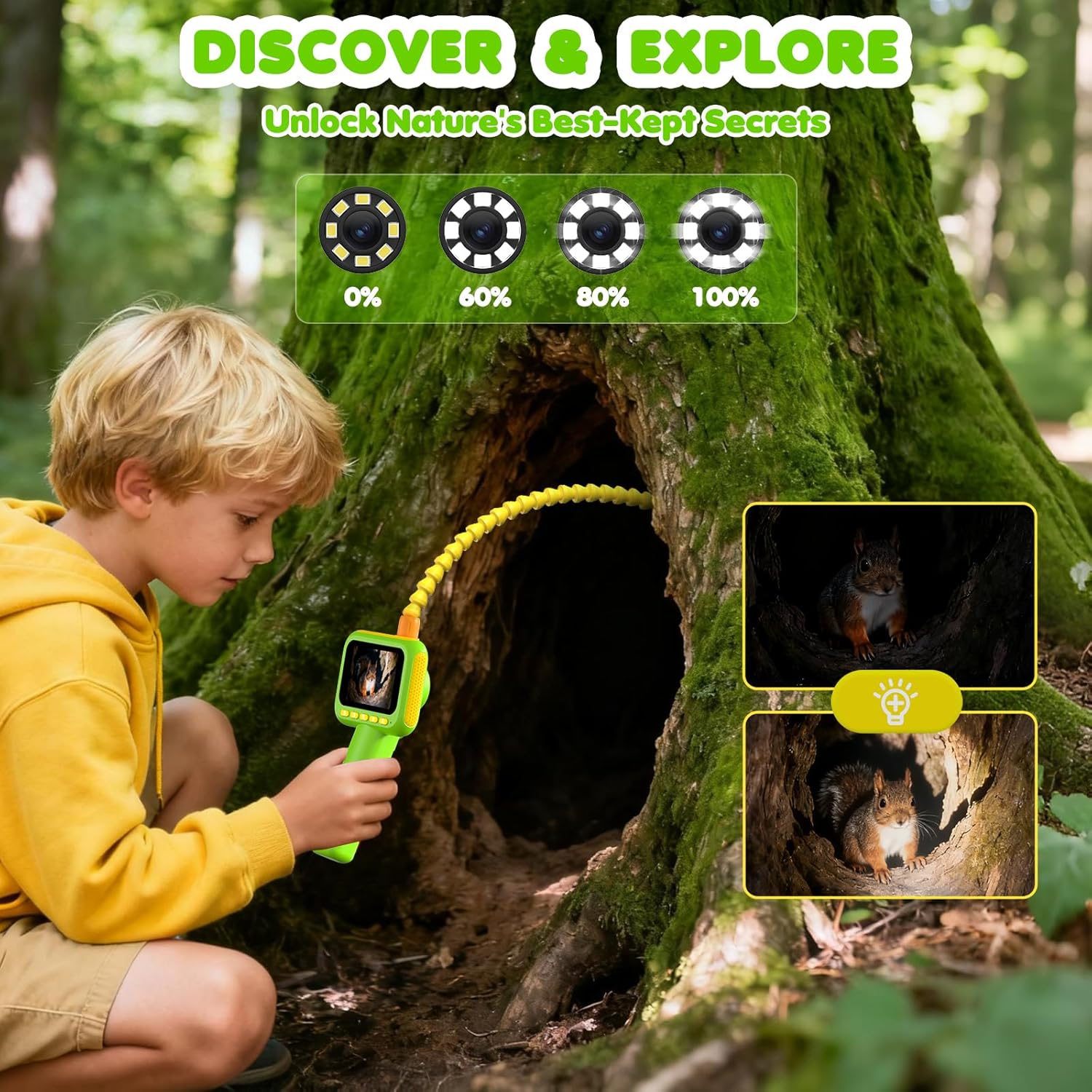 Эндоскоп для детей, бороскоп-к – обзор и цена Science Kit