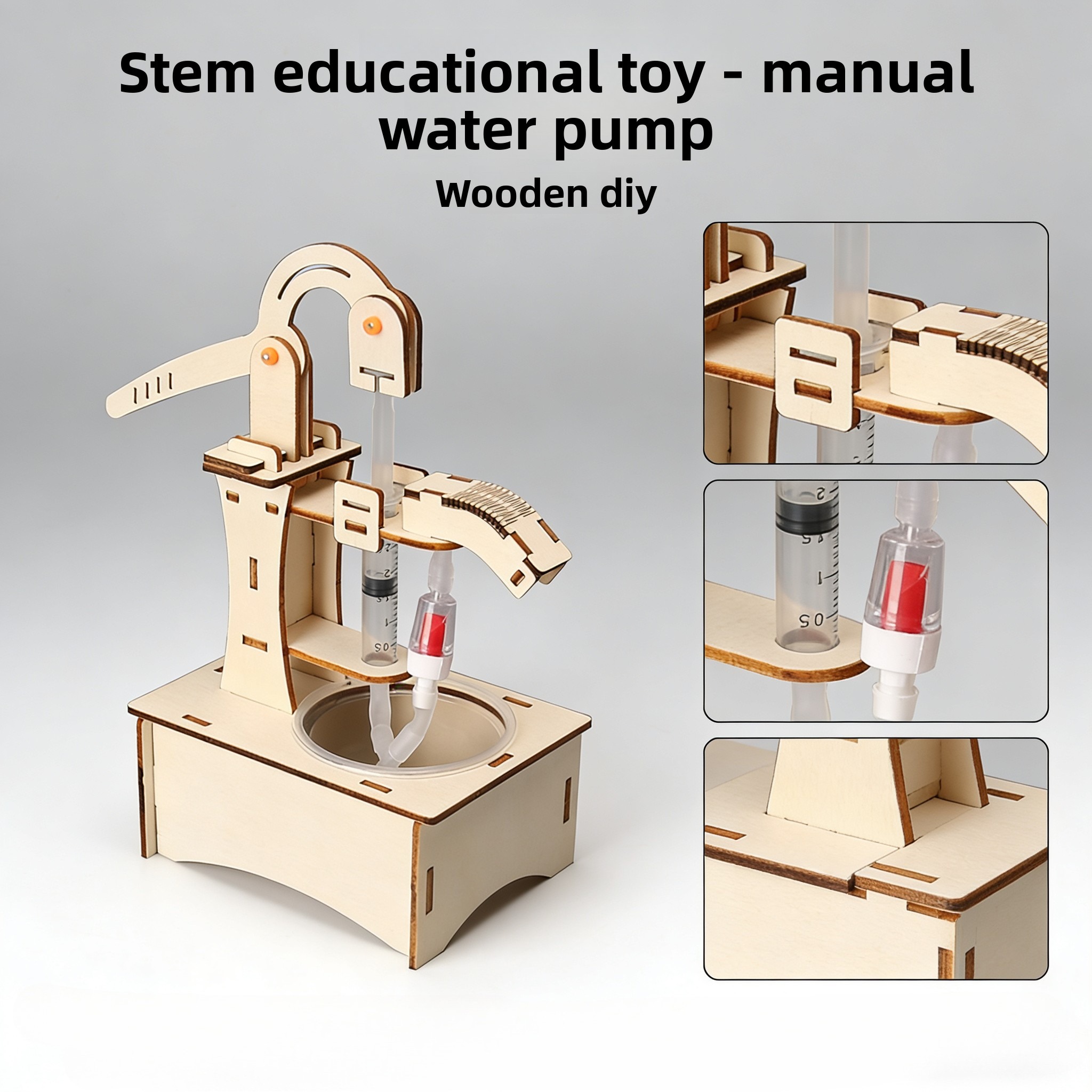 Деревянный DIY-набор для сборк – обзор и цена Science Diy Model