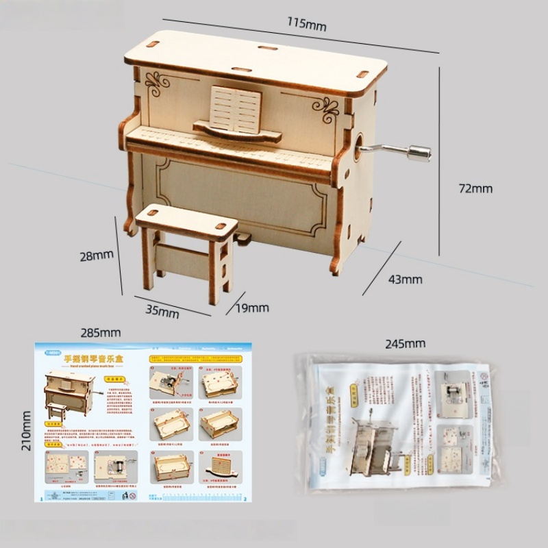 Набор для сборки детского пиан – обзор и цена Science Diy Model